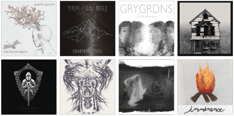 Matron Records album covers
