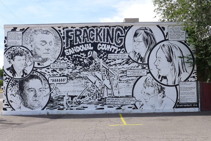 Larry Bob Phillips, Fracking Sandoval County, 2018