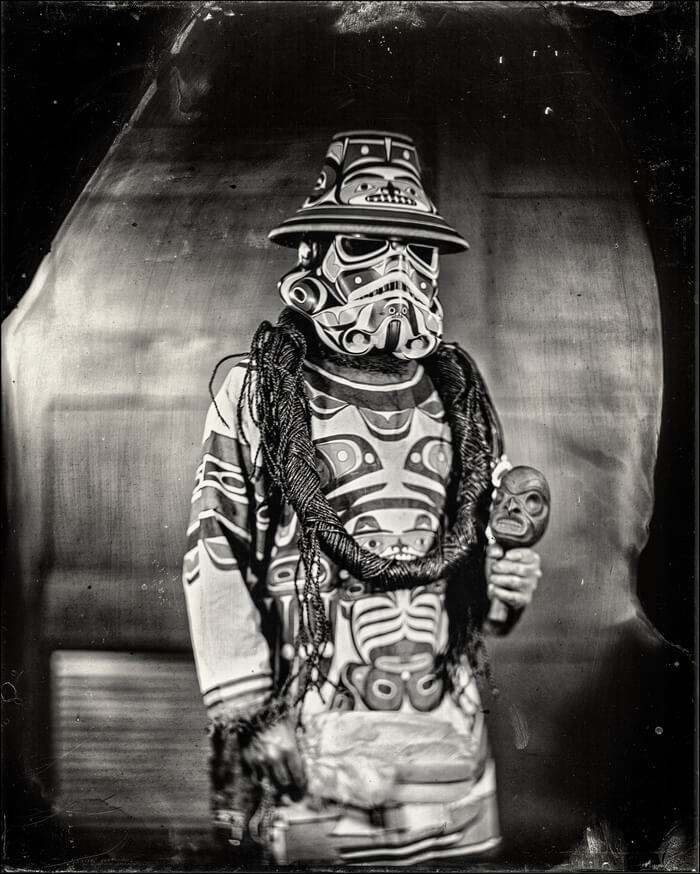 Will Wilson, K’ómoks Imperial Stormtrooper (Andy Everson), Citizen of the K’ómoks First Nation, CIPX