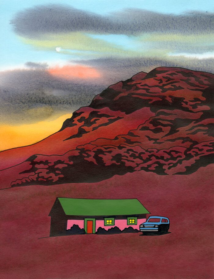 <i>Daydream of the Legendary Hut</i>, Ken Price, 2007