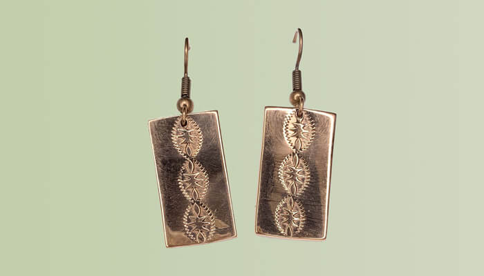 Earrings from Ora Louise Boutique in Albuquerque