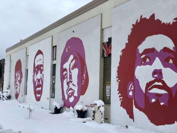 Anonymous Art Collective Depicts Victims of Police Violence in SLC ...