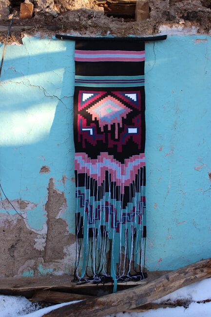 textile artist Josh Tafoya