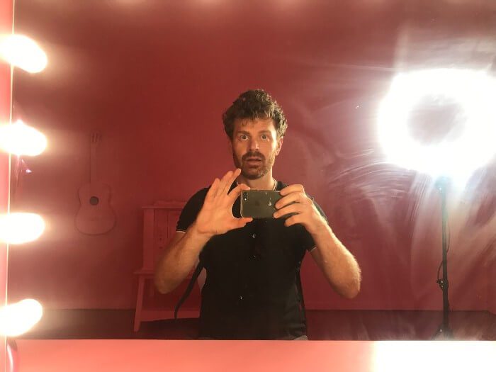 The author's selfie at the Denver Selfie Museum