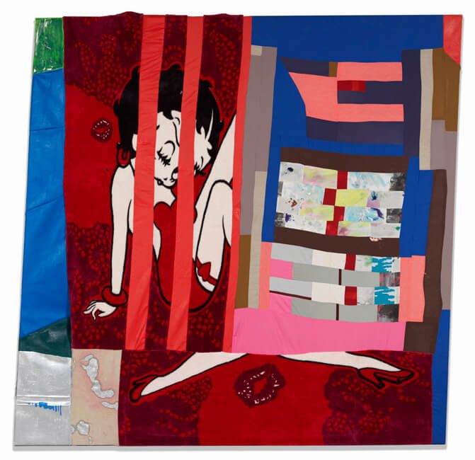Molly Zuckerman-Hartung blanket painting