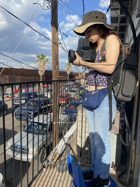 Photographer Ammi Robles is participating in the 2021 Binational Art Walk.