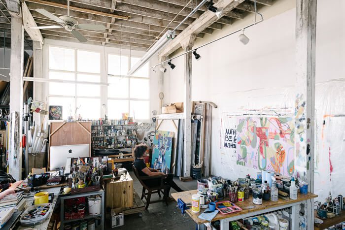 Michael Gadlin's studio