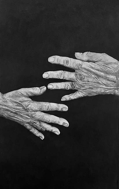 Nina Elder, Mom’s Hands, 2022