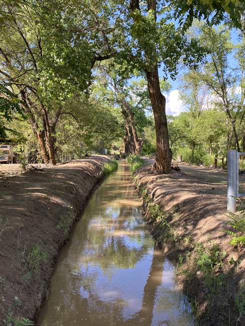 Pajarito Acequia New Mexico