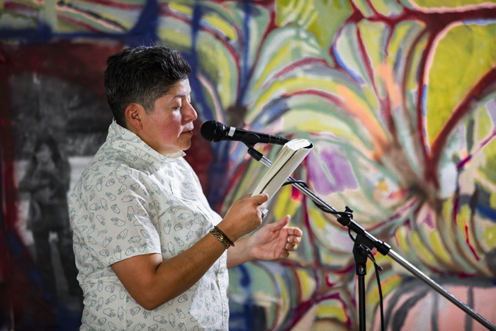 Raquel Gutiérrez reads from Brown Neon at MOCA Tucson