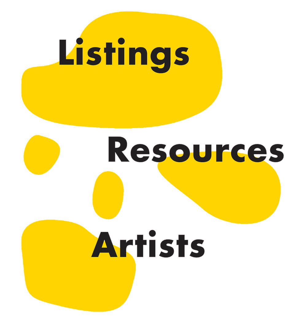 Listings Resources Artists