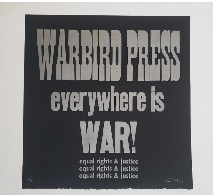 A Jacob Meders and WarBird Press print
