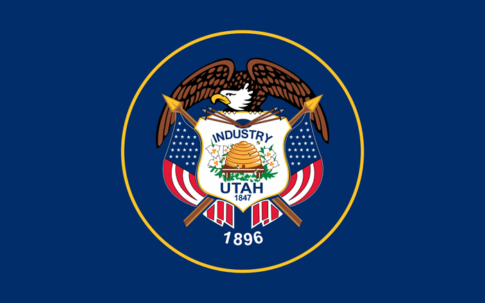 Current Utah state flag