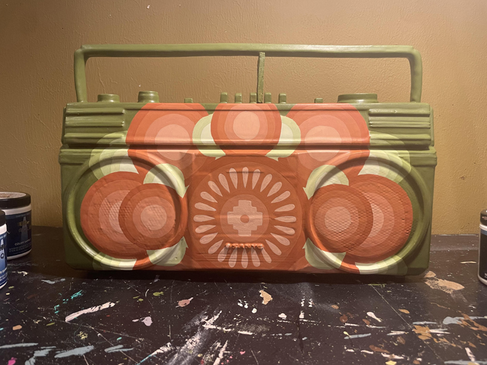 A Miguel Galaz boombox 