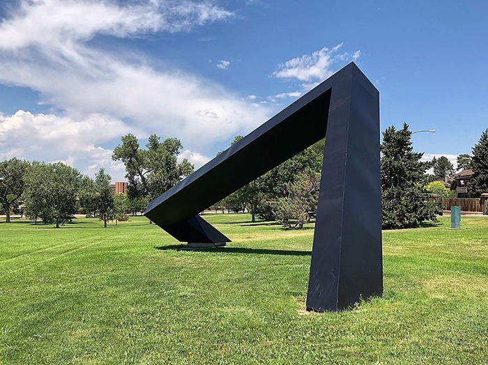 Denver public art of Anthony Magar's Untitled: a dedication to Martin Luther King