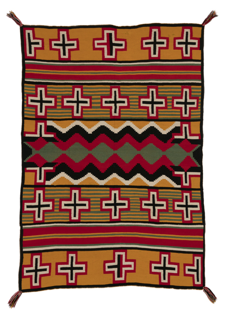Horizons: Weaving Between the Lines with Diné Textiles, Blanket