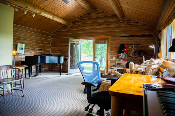 Ucross Artist Residency interior view