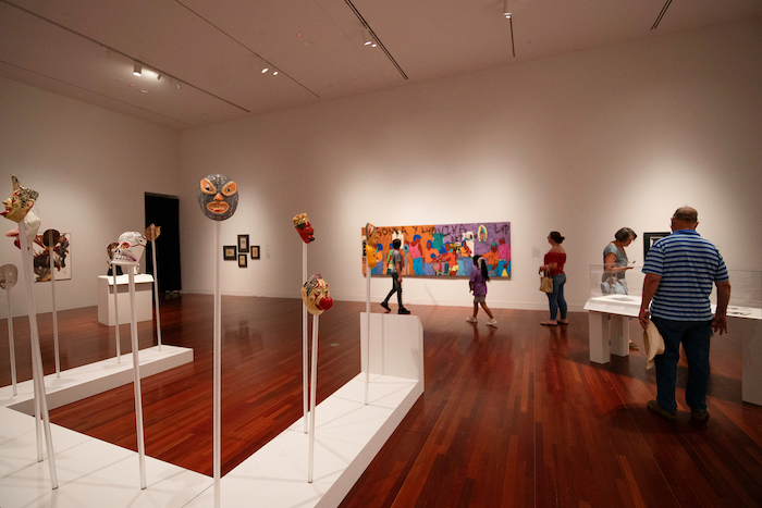 Installation view of Mi Gente: Manifestations of Community in the Southwest