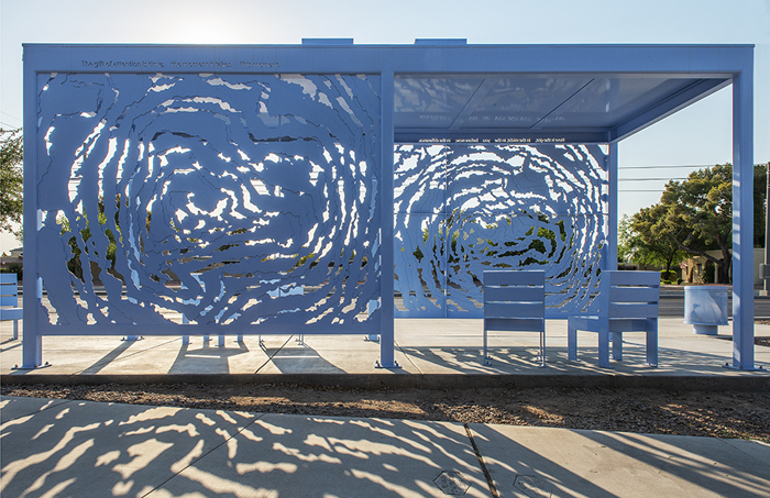 Public art in Phoenix, a Bloomberg Public Art Challenge winner, includes CoLAB Studio's In Between