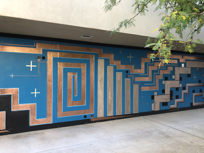 PAHTIA mural, installation view, National Hispanic Cultural Center