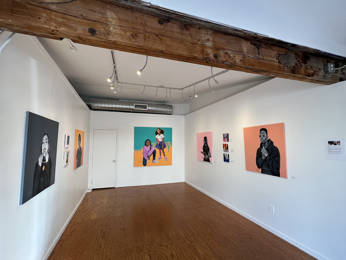 Antoinette Cauley, I Do It for The Hood, Pt. 2, 2024, installation view, Modified Arts