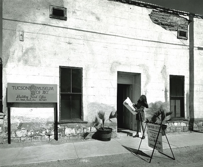 Photo of Tucson Museum of Art Building Fund Office in 1974