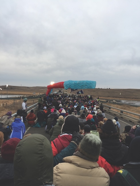 Raven Chacon Silent Choir at Standing Rock