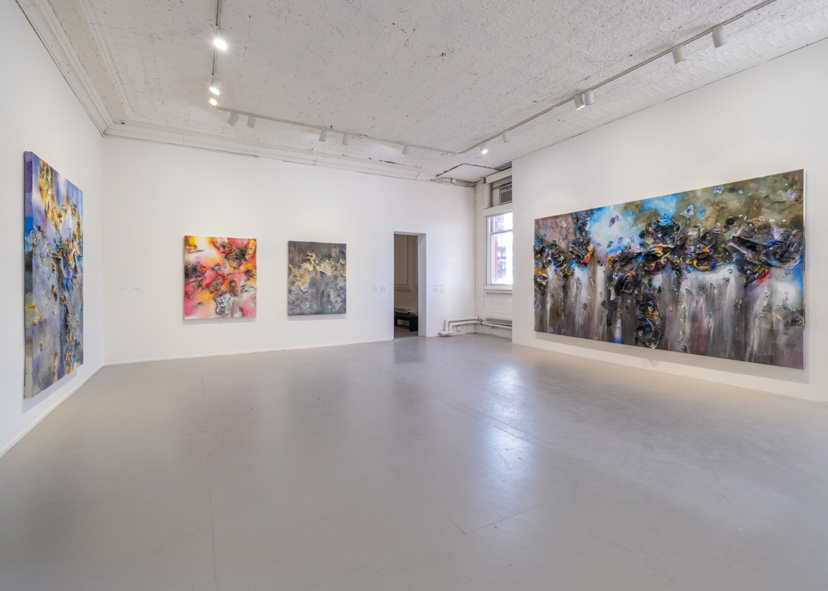 Leslie Martinez: The Fault of Formation, 2023, installation view, MoMA PS1