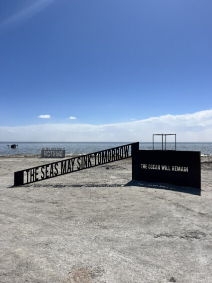 midabi ocean bombay beach installation art california
