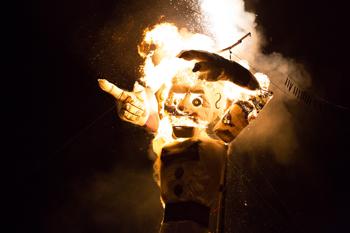 Zozobra burns in 2013