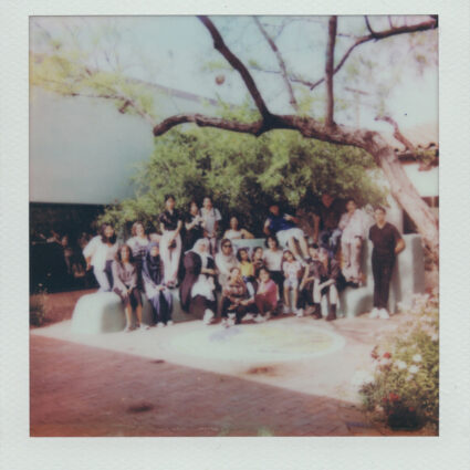 Hamrah Arts Club group photo at the Alice Chaiten Baker Center for Art Education, Tucson Museum of Art