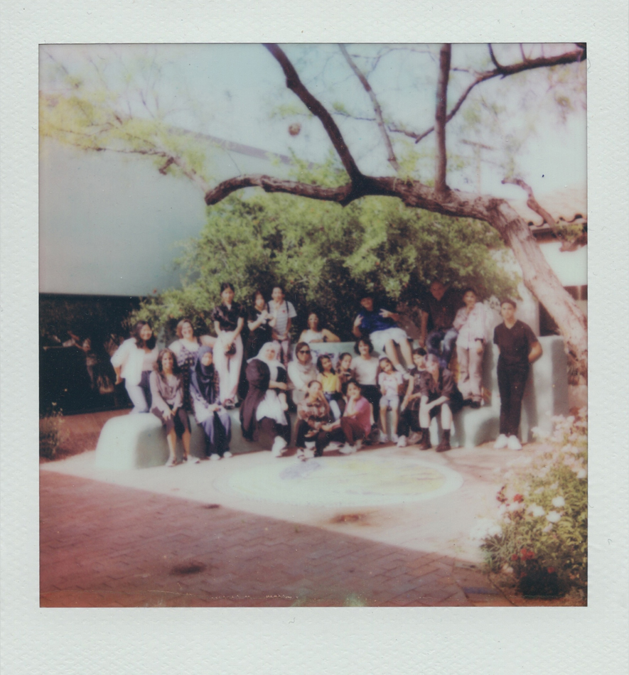 Hamrah Arts Club group photo at the Alice Chaiten Baker Center for Art Education, Tucson Museum of Art