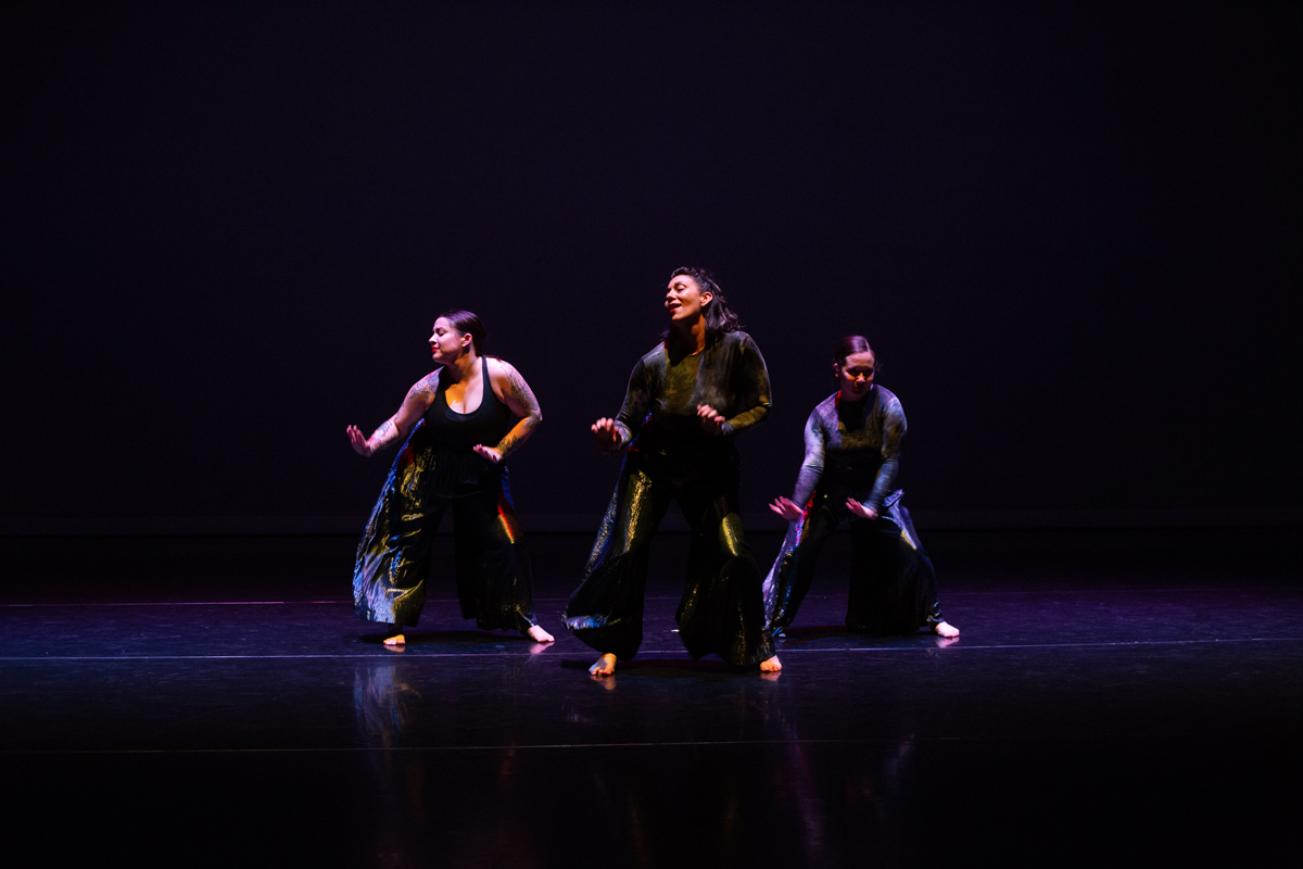 Keshet Company Dancers on stage