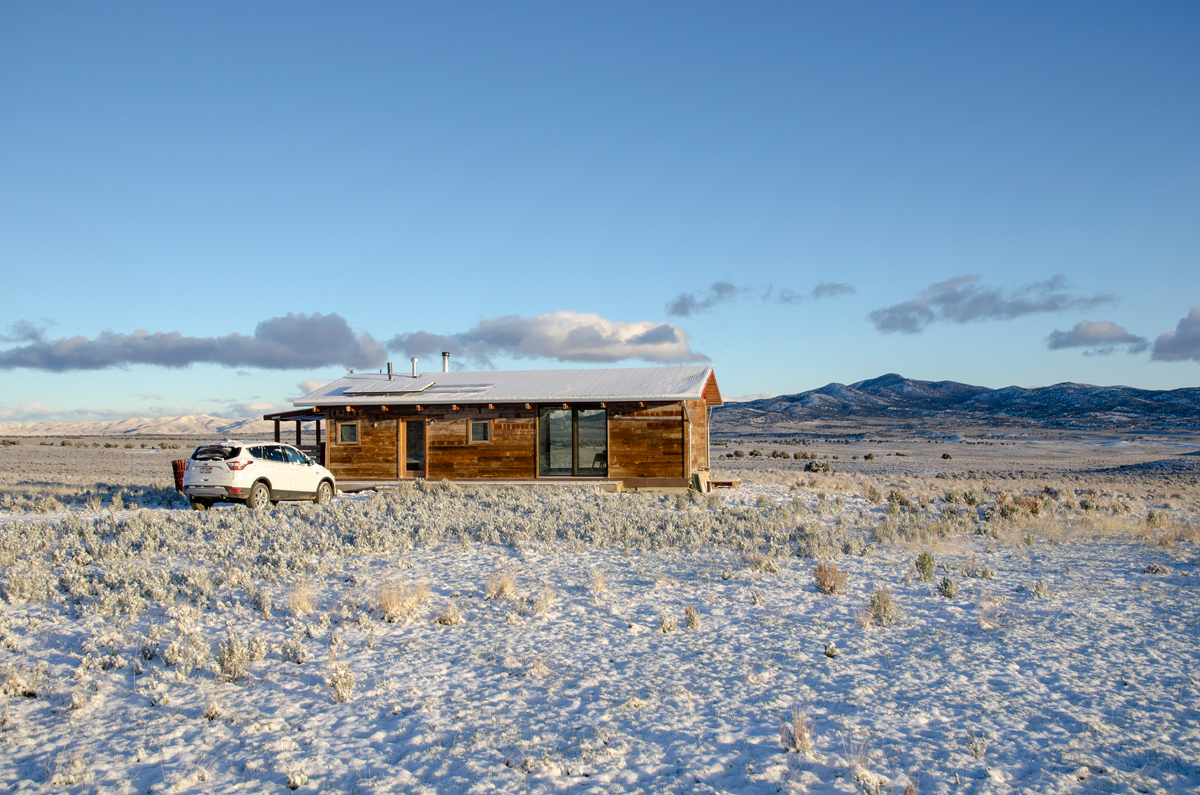 A cabin in a picturesque valley in rural Nevada. The Montello Foundation is just one of the Southwest artist residencies featured in Southwest Contemporary's Fall 2024-Winter 2025 guide to forthcoming residency deadlines.