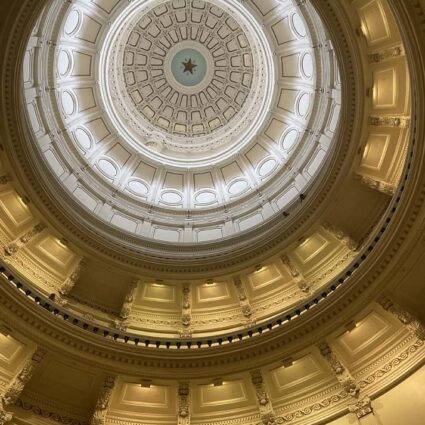 Texas Capitol rotunda.