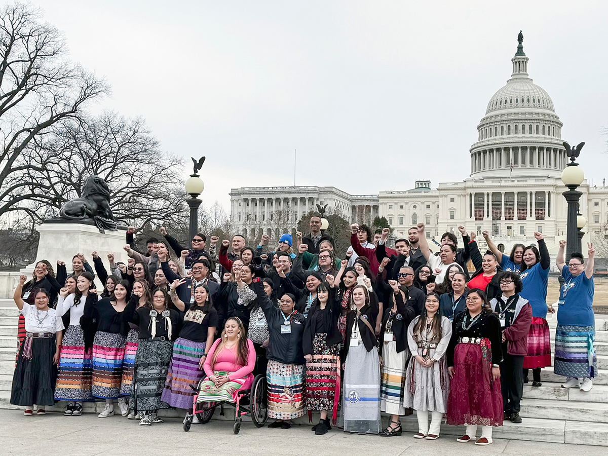 IAIA leadership's visit to Washington, D.C. is one top headline for Southwest Art News March 2025.