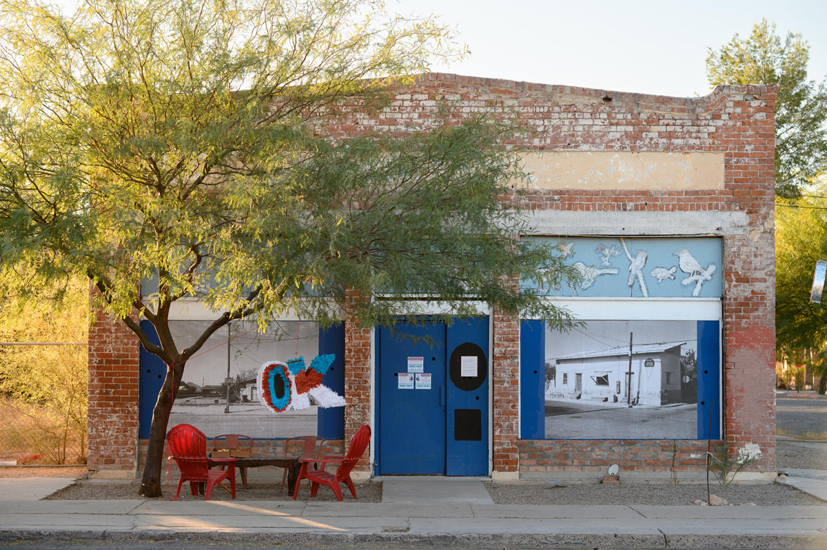 A former grocery store in Tucson is adorned with art, thanks in part to Urgent Care Art.