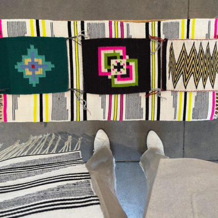 Layne Jackson Hubbard’s handwoven textiles