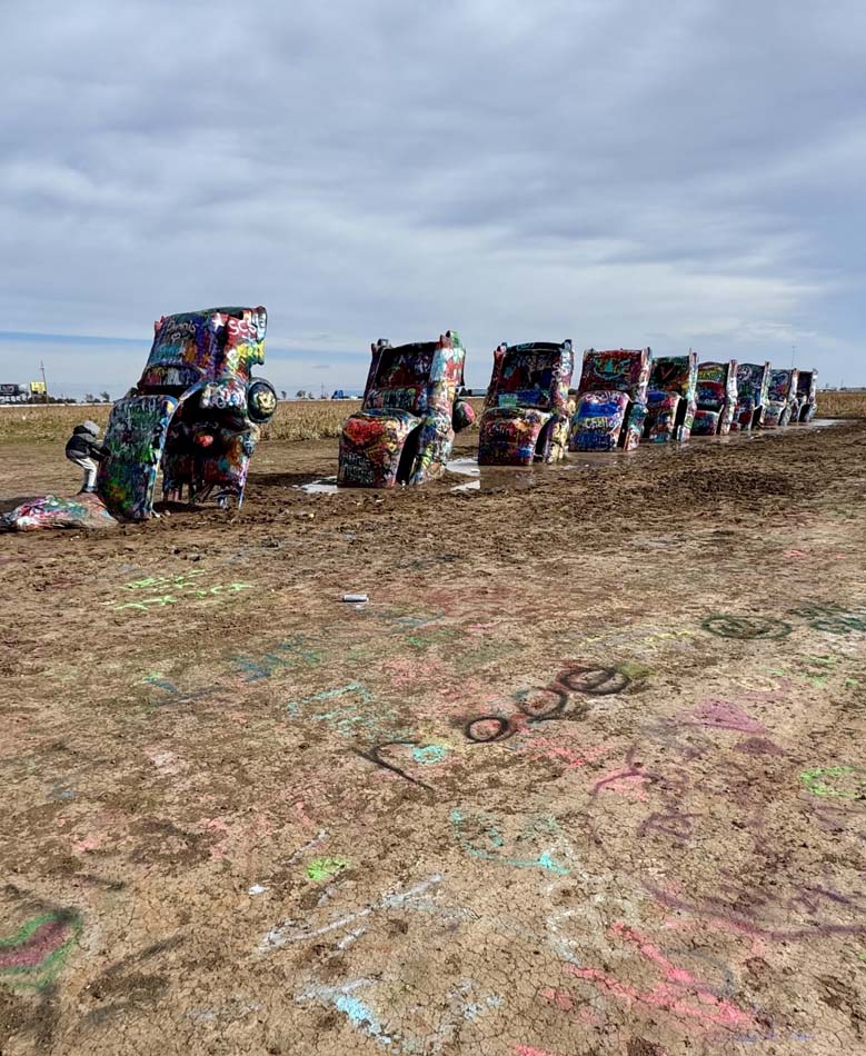 Cadillac Ranch today.