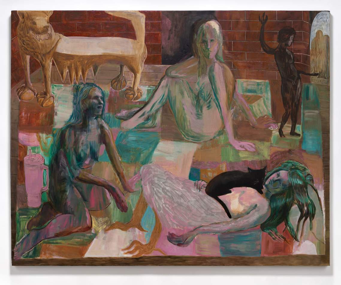 A figurative painting in rich colors showing mythological imagery. Elizabeth Malaska recent Catherine Doctorow Prize win is just one Southwest Art News Headline May 2025.