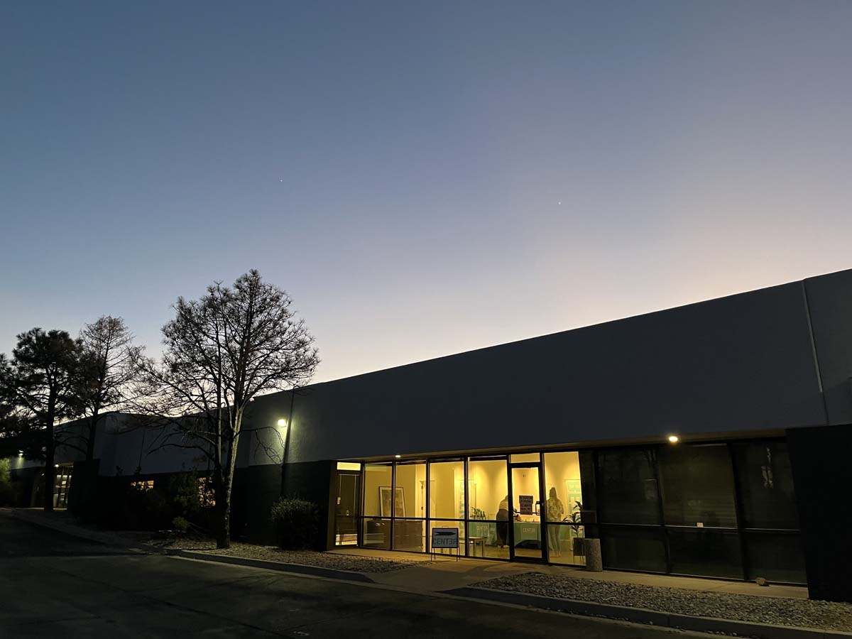 Exterior of Center’s new location in the Pacheco District.