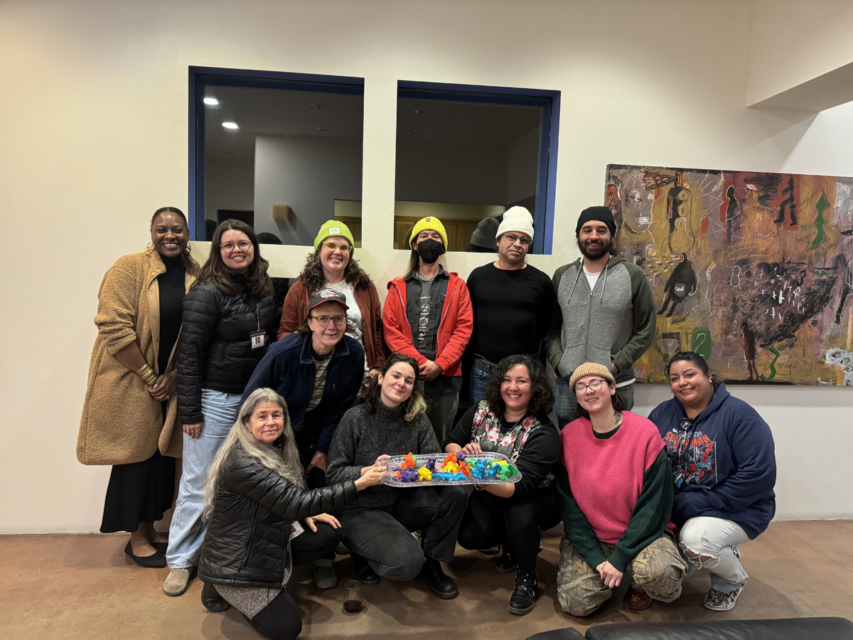 A group of artists at Santa Fe Art Institute. SFAI is just one of the many Southwest arts organizations facing NEA funding cuts.