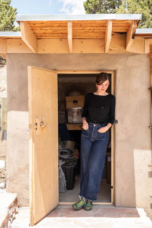 Kat Kinnick in her studio.
