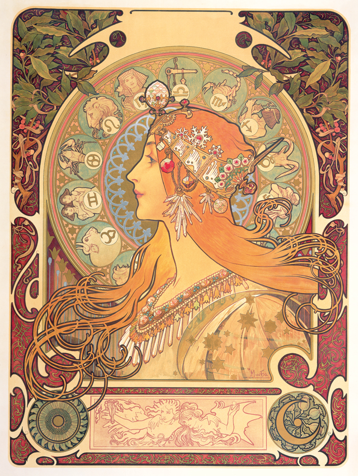 Alphonse Mucha, Zodiac