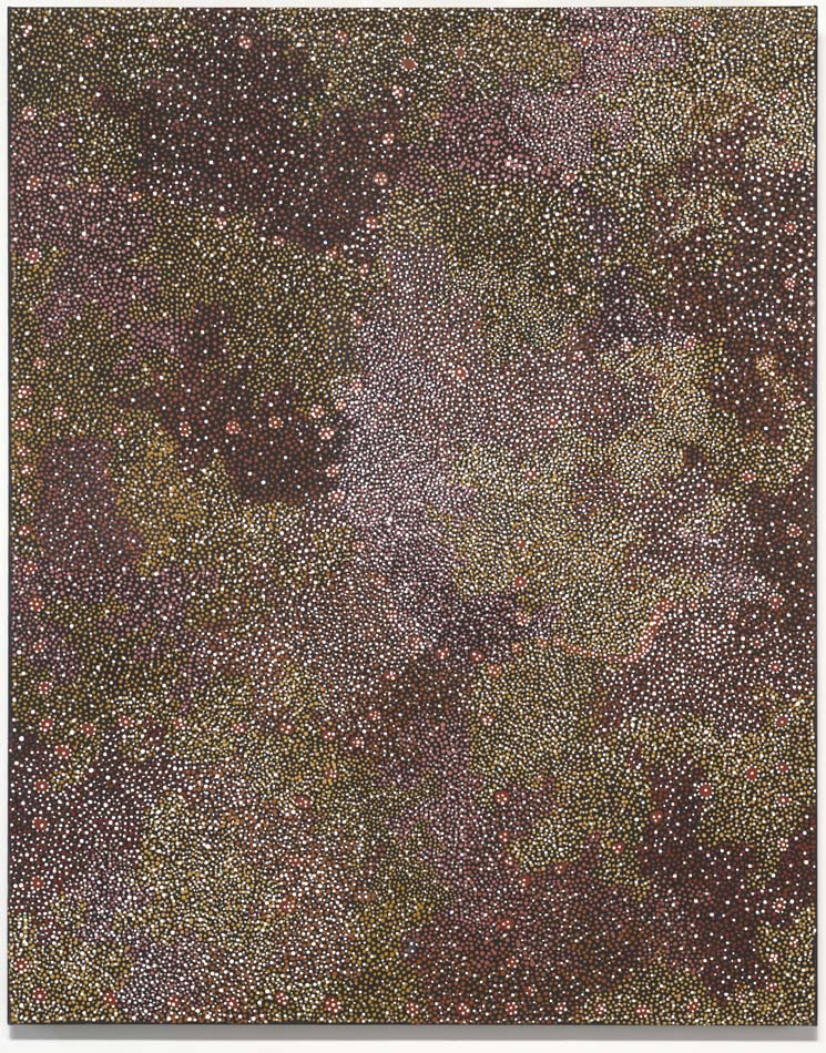 Work of art by Aboriginal Australian artist Polly Napangardi Watson.