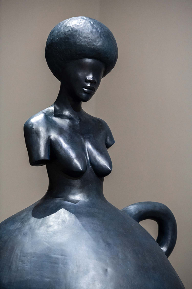 Sculpture Simone Leigh, who participates in the twelfth SITE Santa Fe International: Once Within a Time.