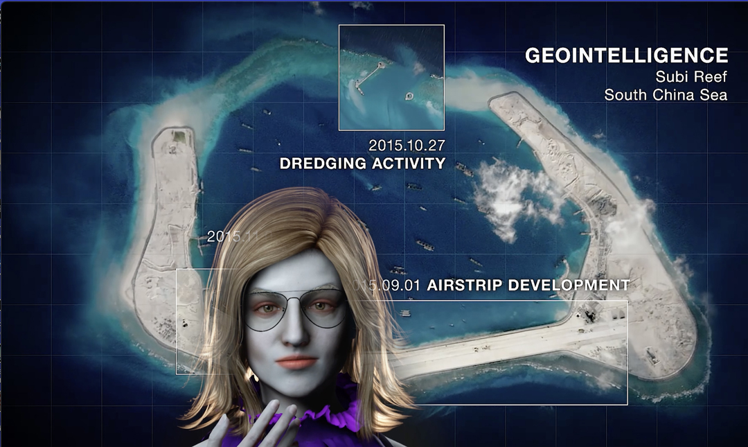 A digital oracle by Lynn Hershman Leeson offers real-world intelligence in her Nevada Museum of Art show.