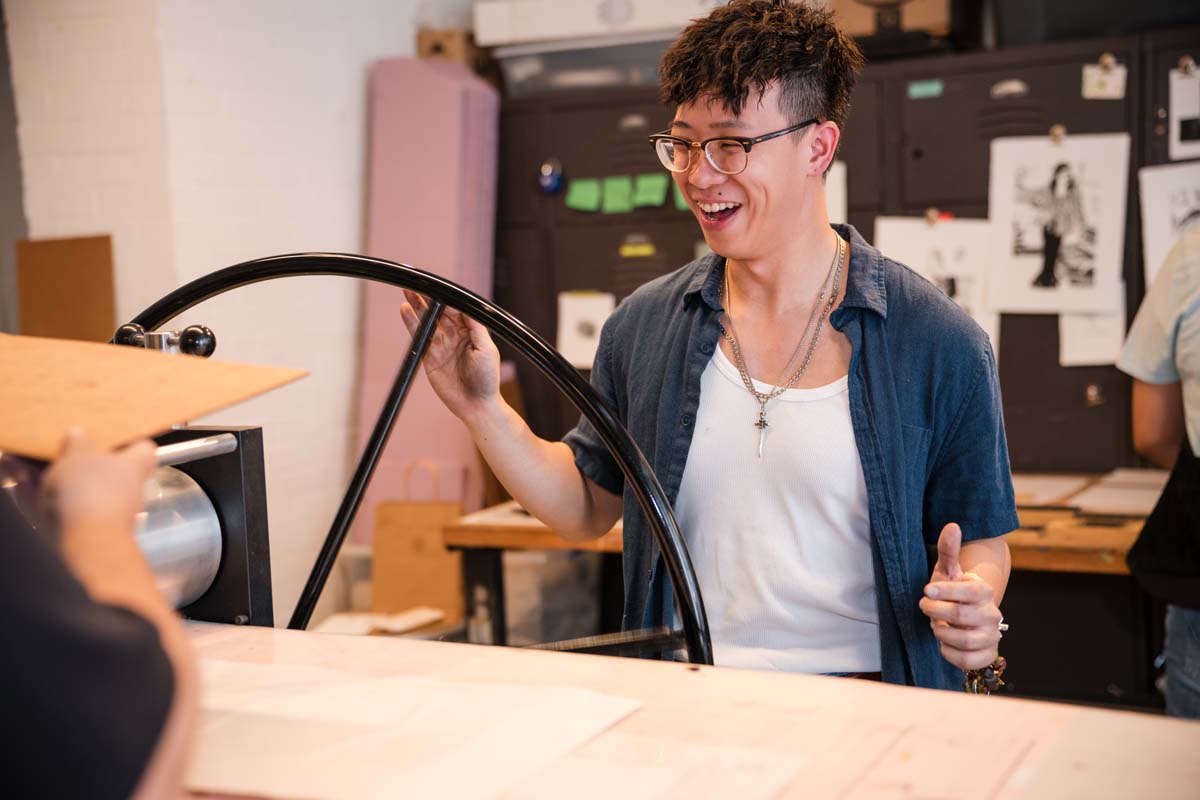 Printmaking at the CU