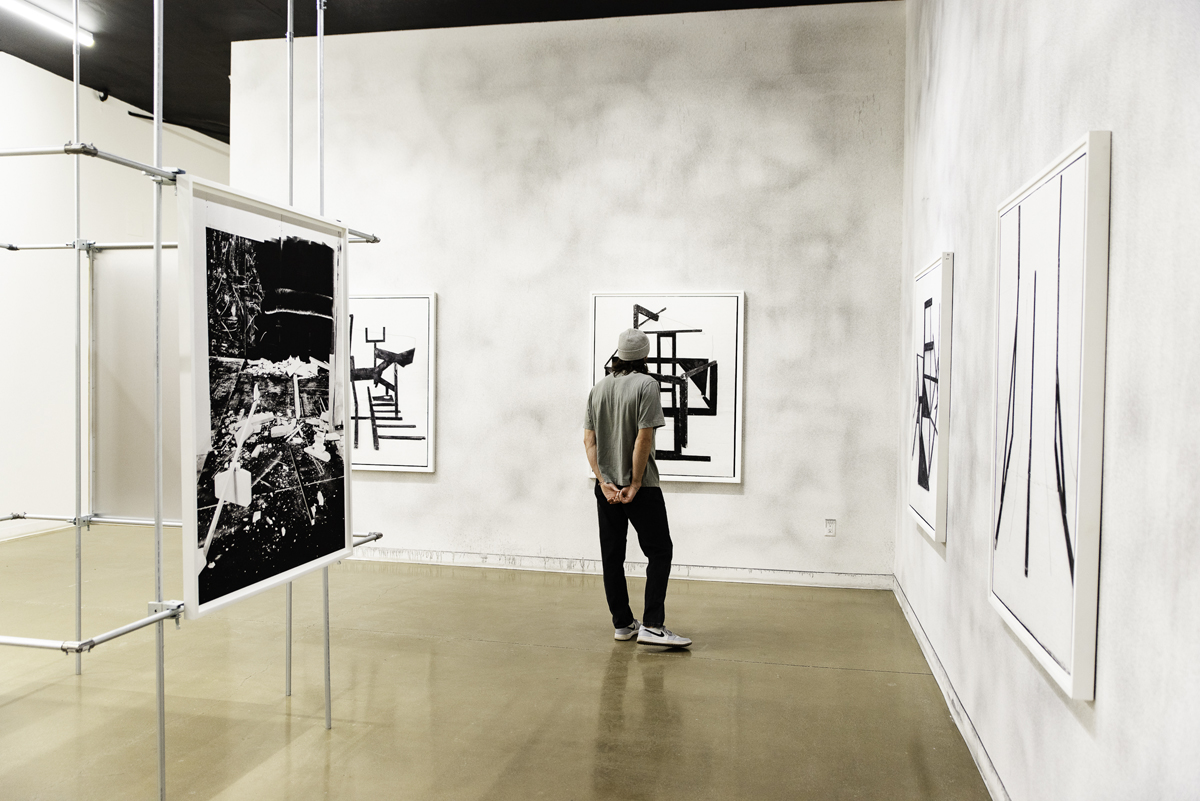 View of an exhibition at Kimball Art Center, a must-see in the Park City Art Guide.