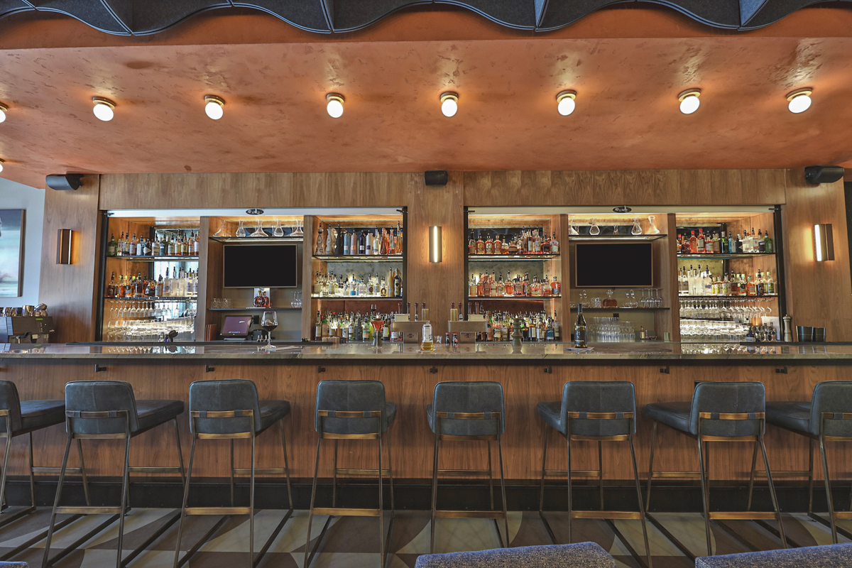 Interior view of Palomino in Park City, Utah.